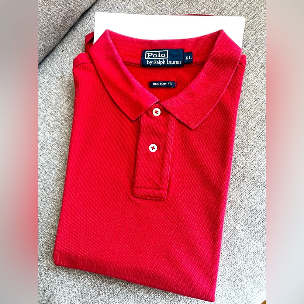 Polo by Ralph Lauren Classic Red Polo Shirt